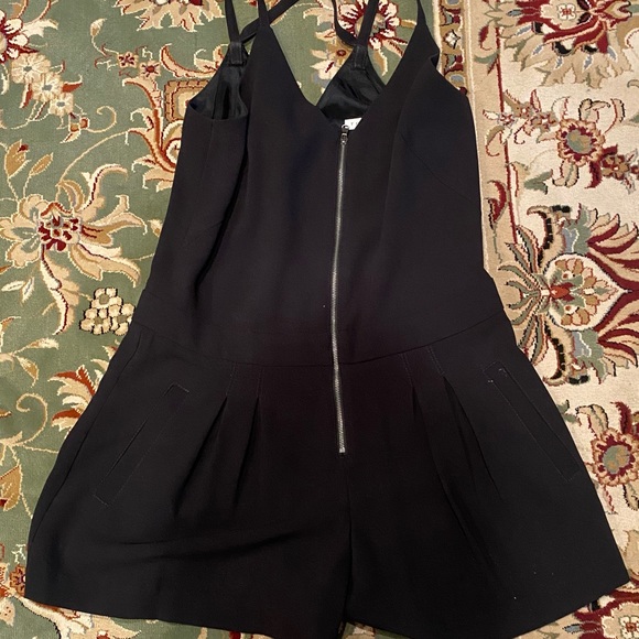 Trina Turk black ladies romper with zipper. Never worn. - Picture 1 of 3
